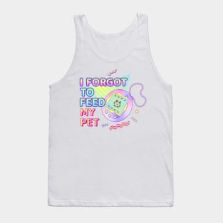 Y2K Retro Tamagotchi Pet Graphic Tank Top